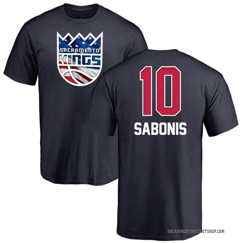 Nike Men's Sacramento Kings Domantas Sabonis #10 Black Dri-FIT